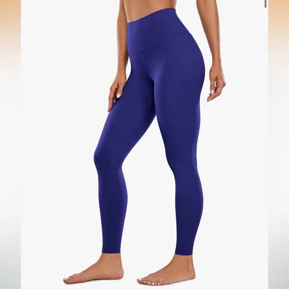 CRZ YOGA Butterluxe High Waisted Leggings 28" | Small | Lakspur Blue | NWOT - Picture 8 of 8